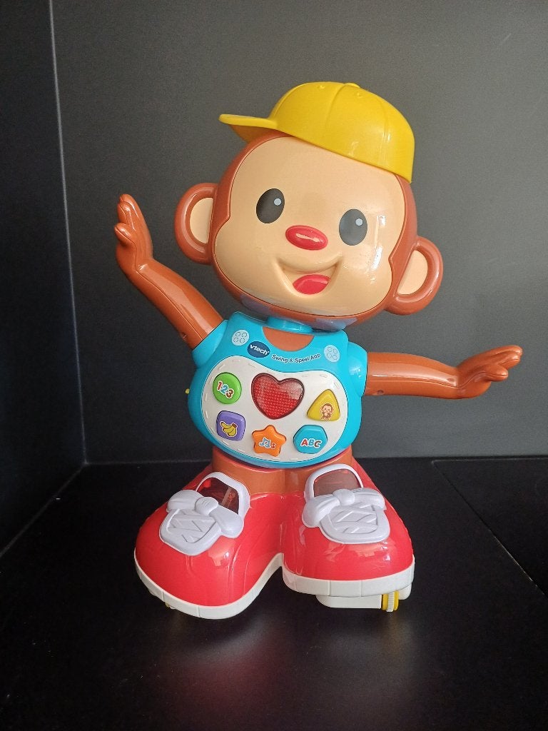 V-Tech Swing en speel aap, Kinderen en Baby's, Ophalen of Verzenden, Gebruikt, 6 maanden tot 2 jaar