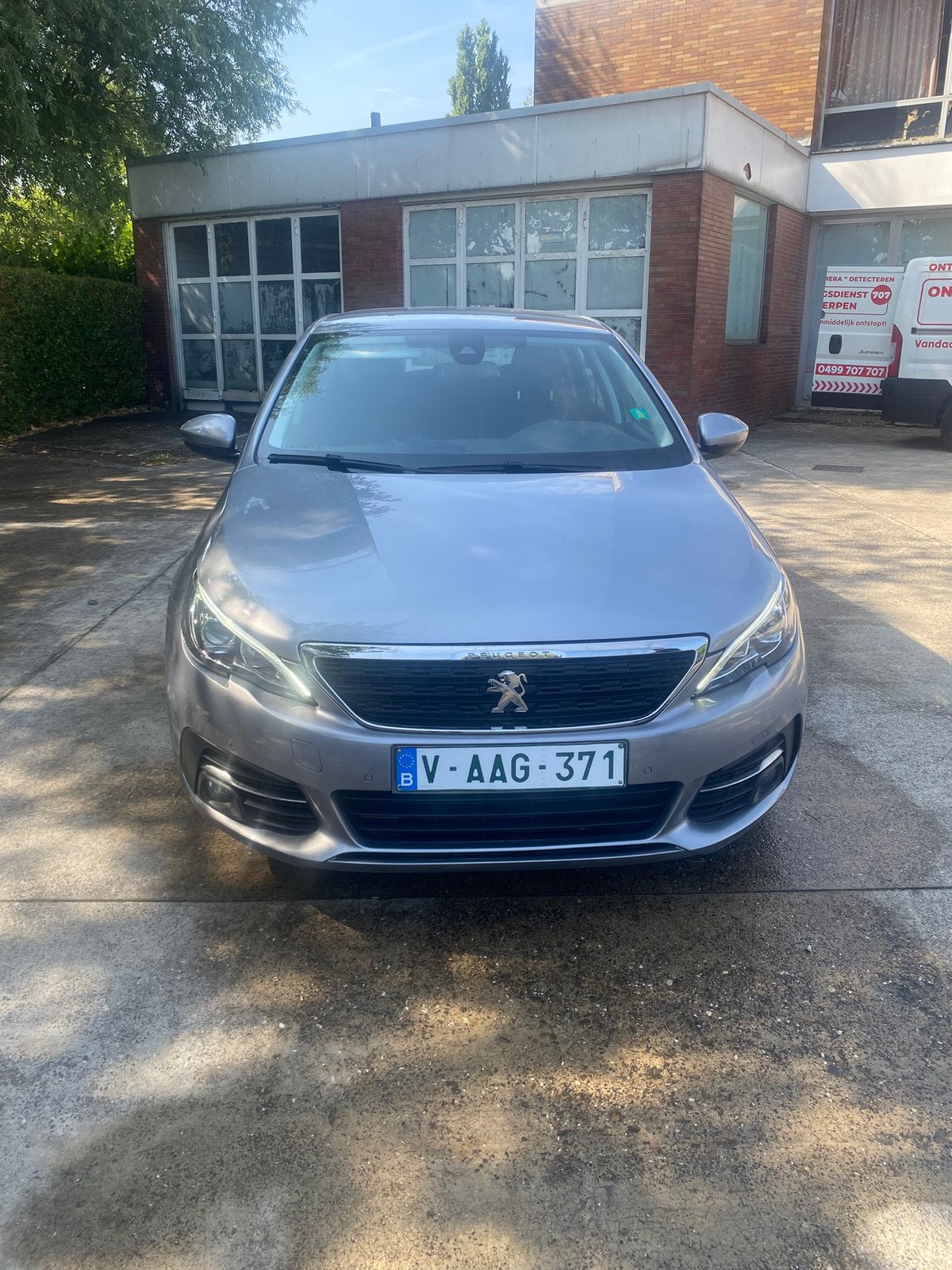 Peugeot 308 SW 1.5 diesel automatique, Autos, Peugeot, Argent ou Gris, Achat, Euro 6, Noir