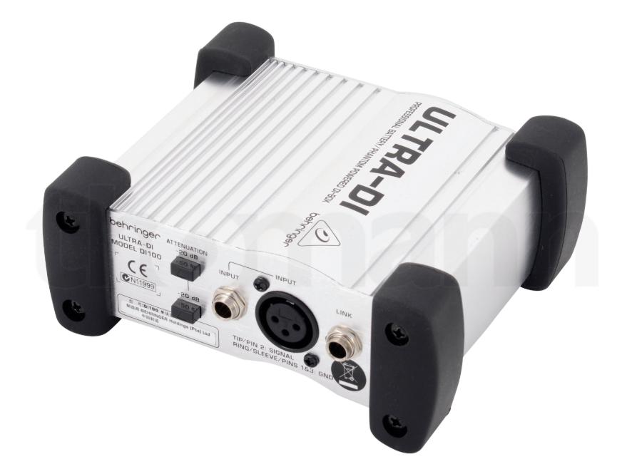 Behringer Ultra-DI100, Enlèvement, Utilisé
