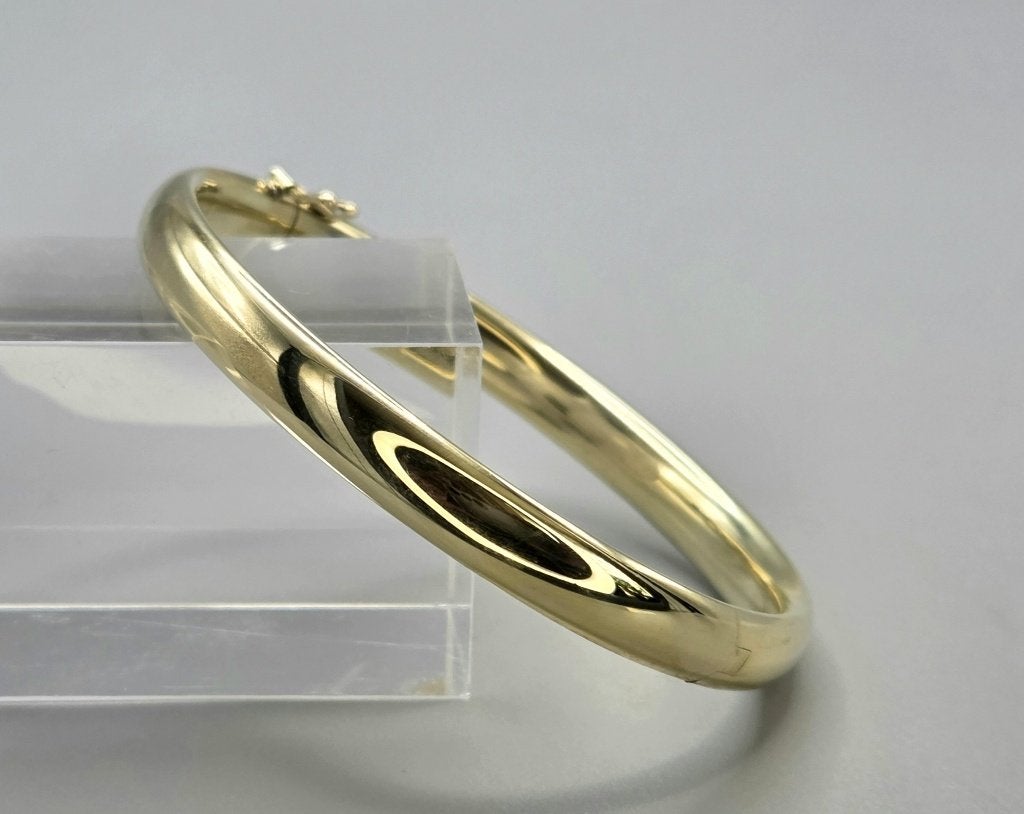 Gouden bangle/slavenarmband. 2026/682. 20.2 Gram, Ophalen of Verzenden, Zo goed als nieuw, Goud, Goud