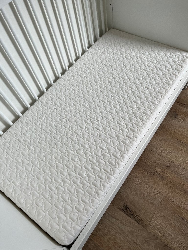 Aerosleep evolution premium matras 120x60cm+3hoeslakens, Ophalen, Matrasbeschermer, Zo goed als nieuw, Aerosleep