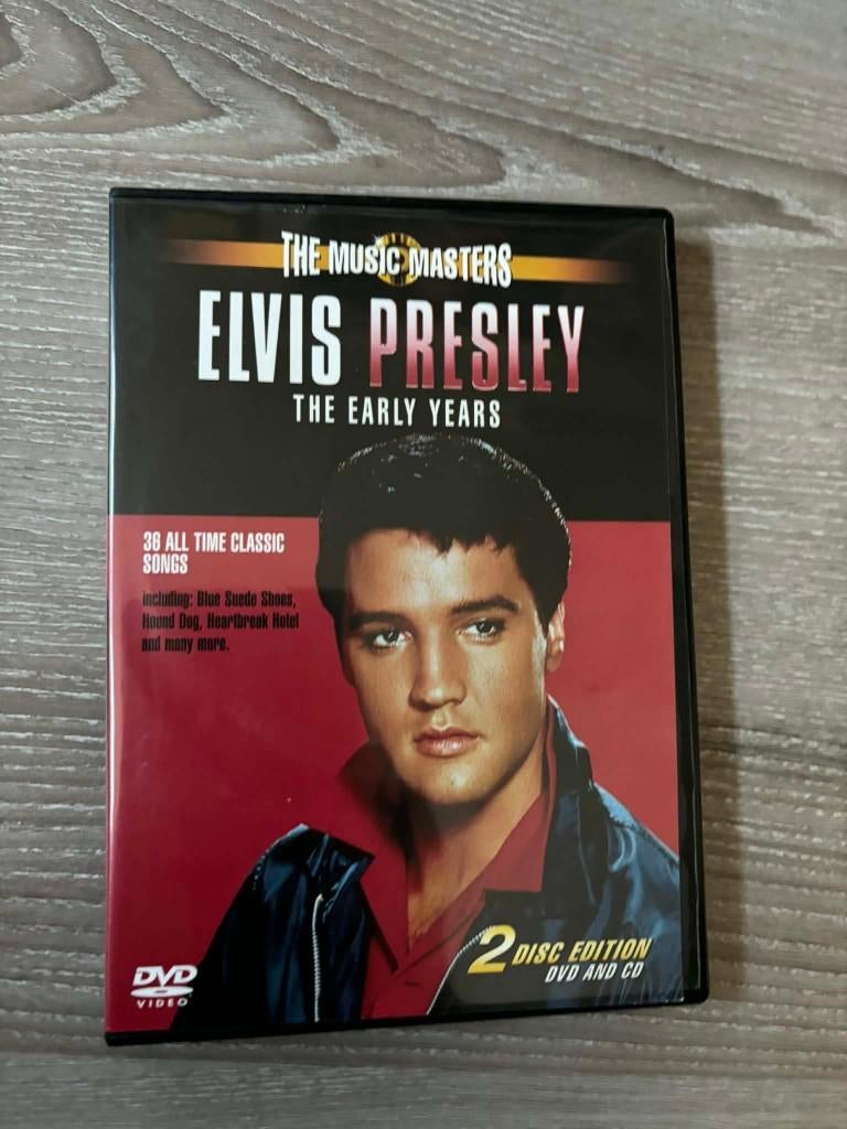 Elvis cd + dvd, The early years. voor slechts 10 euro., Alle leeftijden, Boxset, Muziek en Concerten, Ophalen of Verzenden
