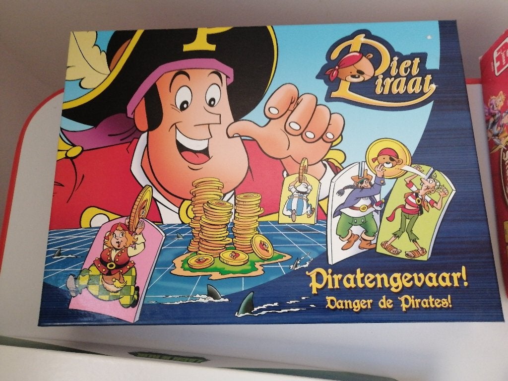 Piet Piraat bordspel, Ophalen, Zo goed als nieuw, Studio 100