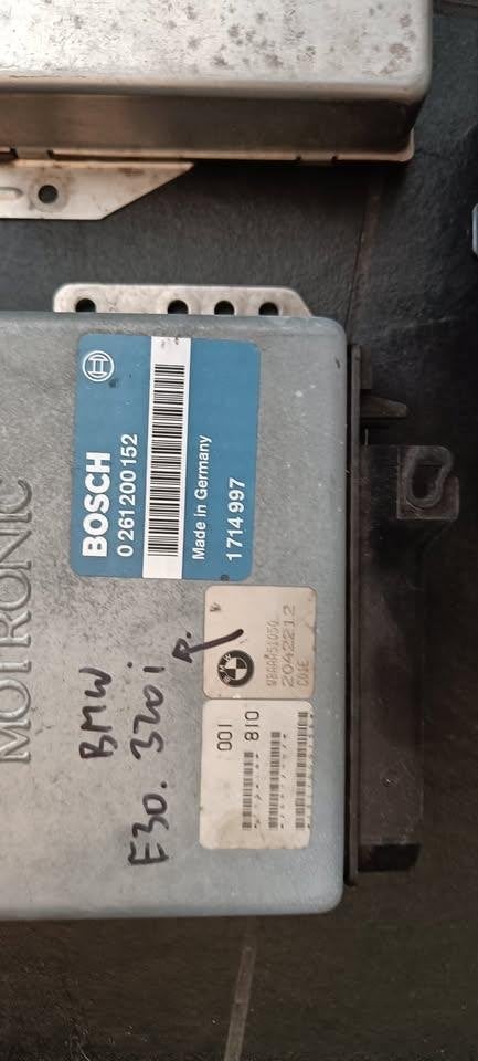 BMW E30 ECU, Enlèvement, BMW