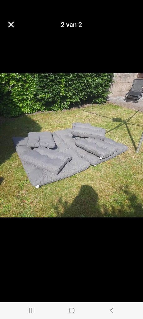 Palletkussens, Tuin en Terras, Ophalen, Zo goed als nieuw