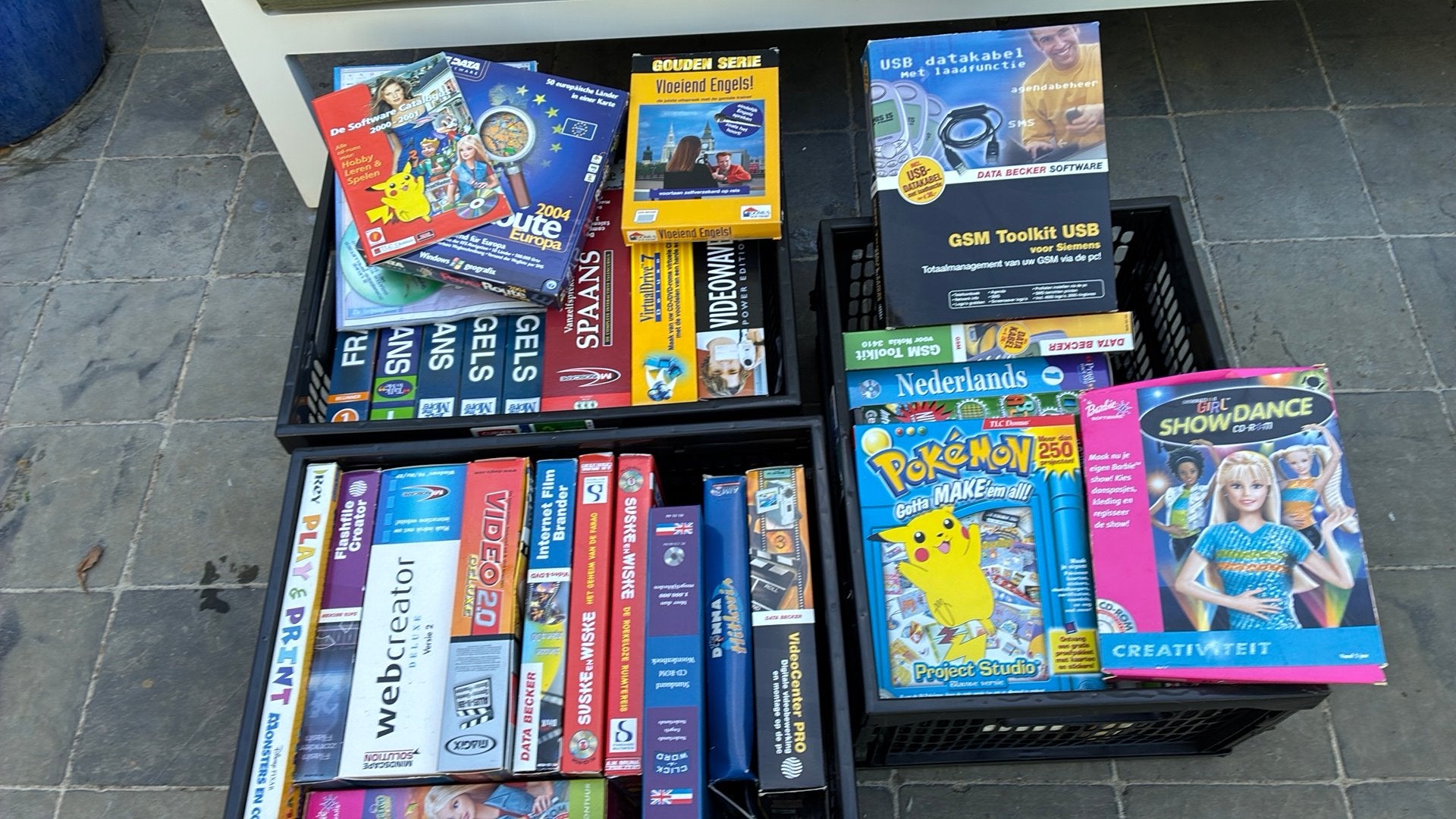 NOS vintage software, Enlèvement