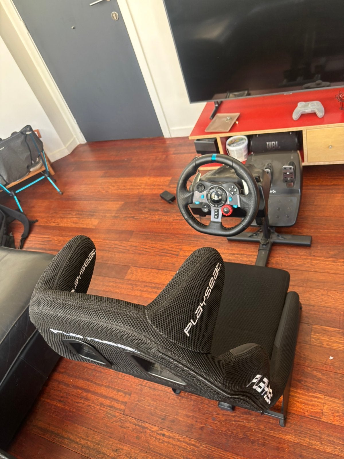 Playseat Evolution PRO met g29, Computers en Software, Joysticks, Ophalen, Gebruikt