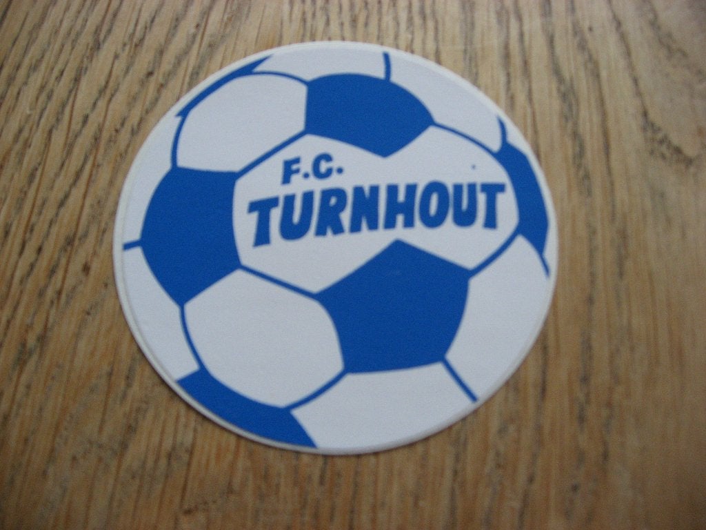 Autocollant vintage FC Turnhout Football, Enlèvement ou Envoi, Neuf, Autres types