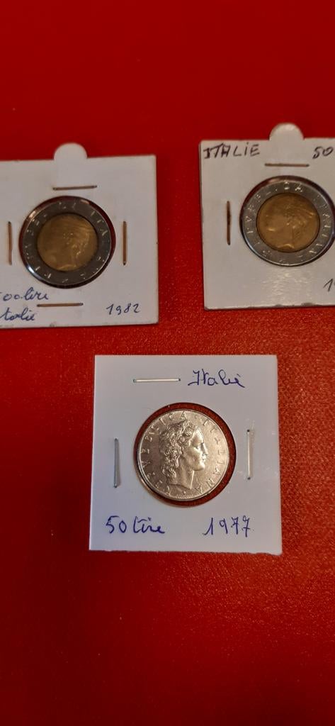 Monnaies italiennes, Enlèvement ou Envoi, Italie