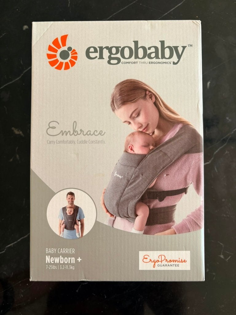 Ergoboby draagzak newborn +, Kinderen en Baby's, Zo goed als nieuw, Buik, Draagzak, Ophalen