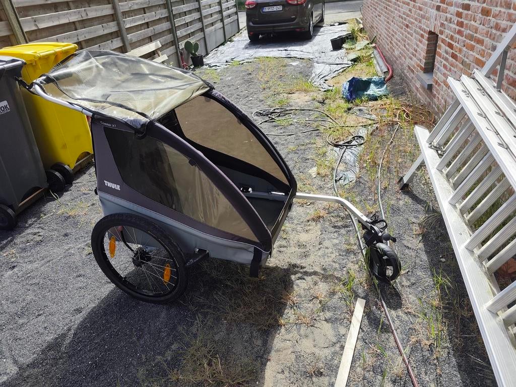 Thule fietskar / buggie wandelkar, Fietsen en Brommers, Ophalen, Gebruikt, Minder dan 20 kg, Opvouwbaar
