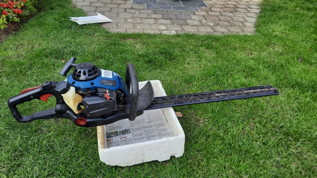 Benzine heggenschaar, Tuin en Terras, Heggenscharen, Ophalen, Benzine