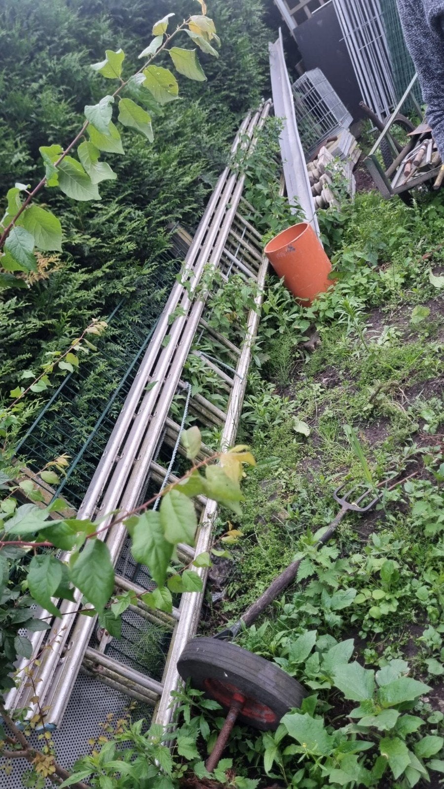 Ladder nog goede staat 15 meters, Ophalen