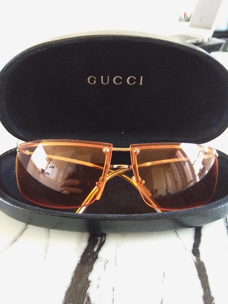 Zonnebril van Gucci, Zonnebril, Oranje, Zo goed als nieuw, Ophalen