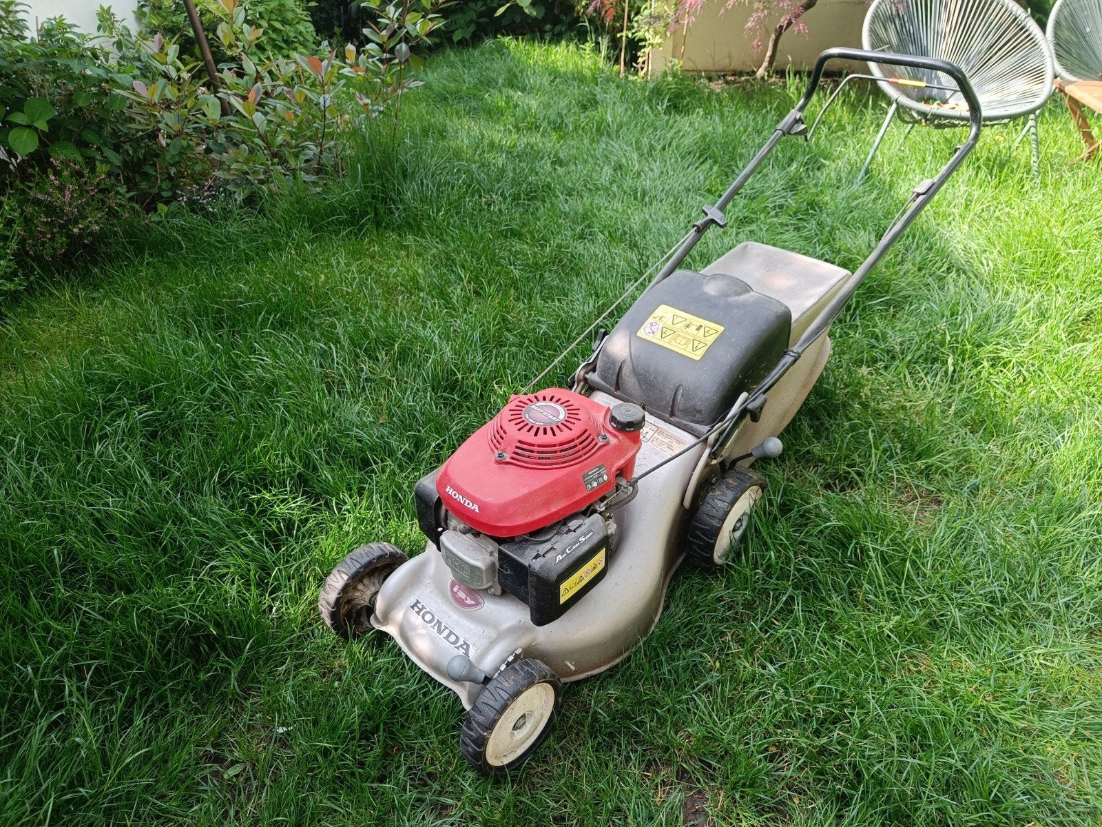 Honda HRG415C3 benzine grasmaaier  – 41 cm, Ophalen, Cirkelmaaier, Honda, Gebruikt