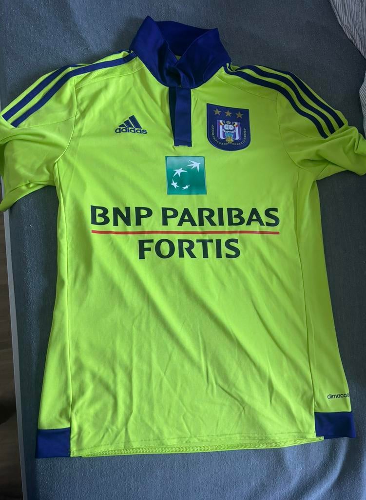 Wedstrijdshirt Anderlecht - Obradovic - maat 176, Kleding | Heren, Sportkleding, Verzenden, Zo goed als nieuw