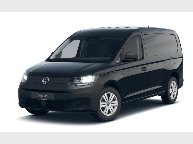 Volkswagen Caddy Maxi Van Caddy Cargo Maxi Lange Wielbasis 2, Auto's, Caddy Combi, Zwart, SUV of Terreinwagen, Te koop