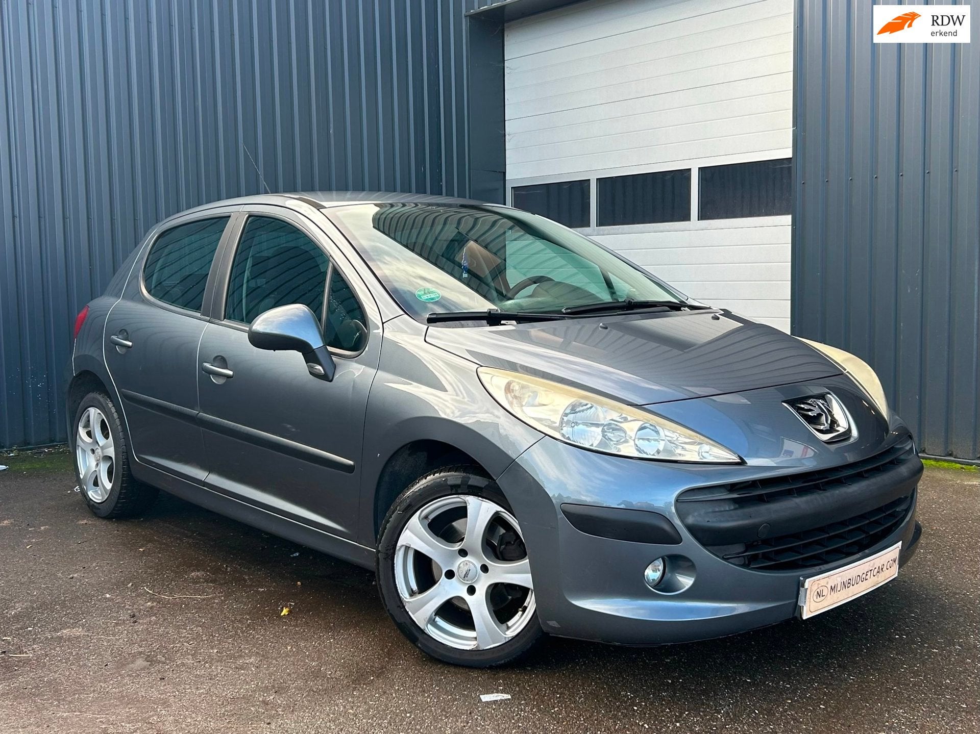 Peugeot 207 1.4 VTi XR 2009 Airco, Autos, Verrouillage central, Argent ou Gris, Achat, Entreprise