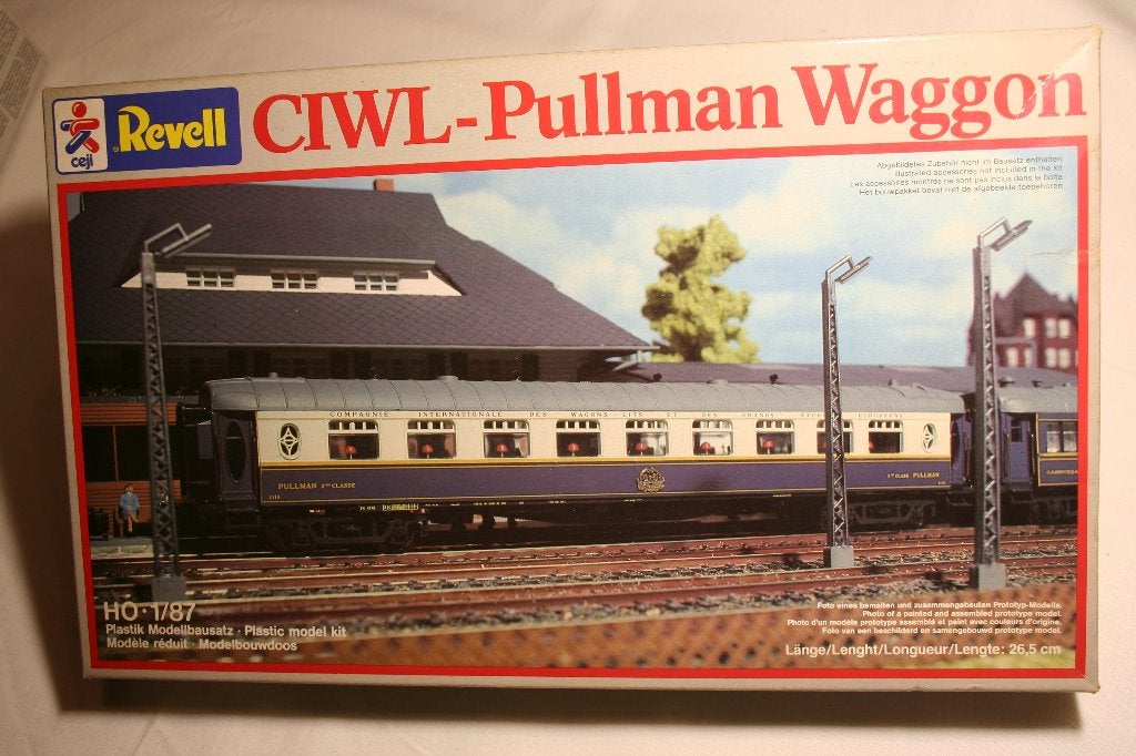 Revell 2180 1/87 bouwdoos CIWL Pullman wagon, Ophalen of Verzenden, Zo goed als nieuw, Wagon