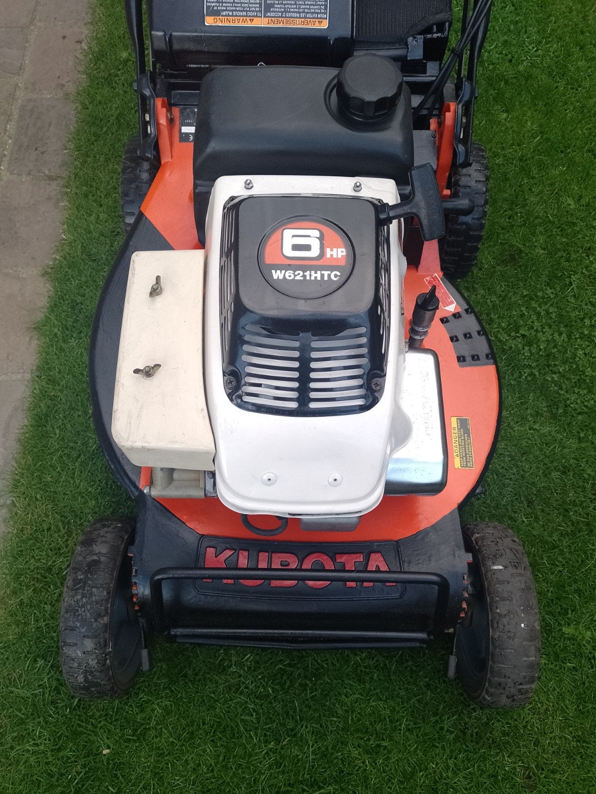 grasmaaier Kubota w621htc 6hp zelftrekker, Tuin en Terras, Ophalen, Cirkelmaaier, Gebruikt, Versnellingen