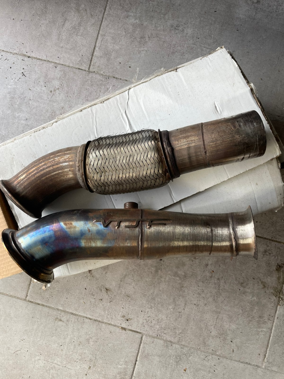 Downpipe vrsf, Enlèvement, Utilisé, BMW
