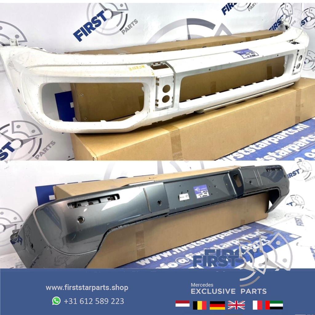 W463 G KLASSE G63 AMG VOORBUMPER + ACHTERBUMPER origineel Me, Gebruikt, -, Ophalen of Verzenden, Bumper