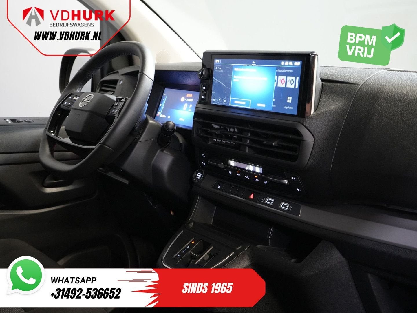 Opel Vivaro 2.0 180 pk Aut. DC Dubbel Cabine 2xSchuifdeur/ 2, Automaat, Bedrijf, 198 g/km, Zilver of Grijs