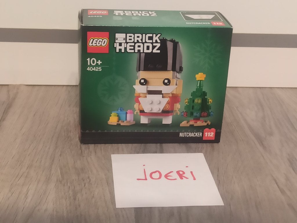 40425 LEGO BrickHeadz Nutcracker (nieuw), BrickHeadz, Lego, Nieuw, Ophalen of Verzenden