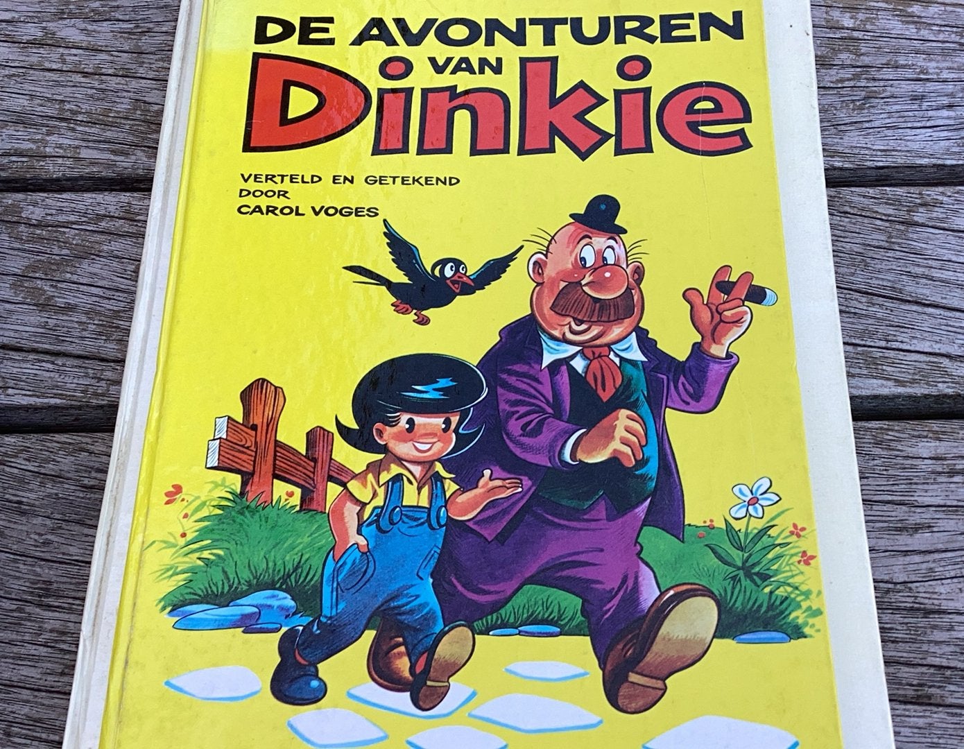 De avonturen van Dinkie, Pinocchio in de ruimte ……., Boeken, Ophalen of Verzenden, Gelezen, Prentenboek