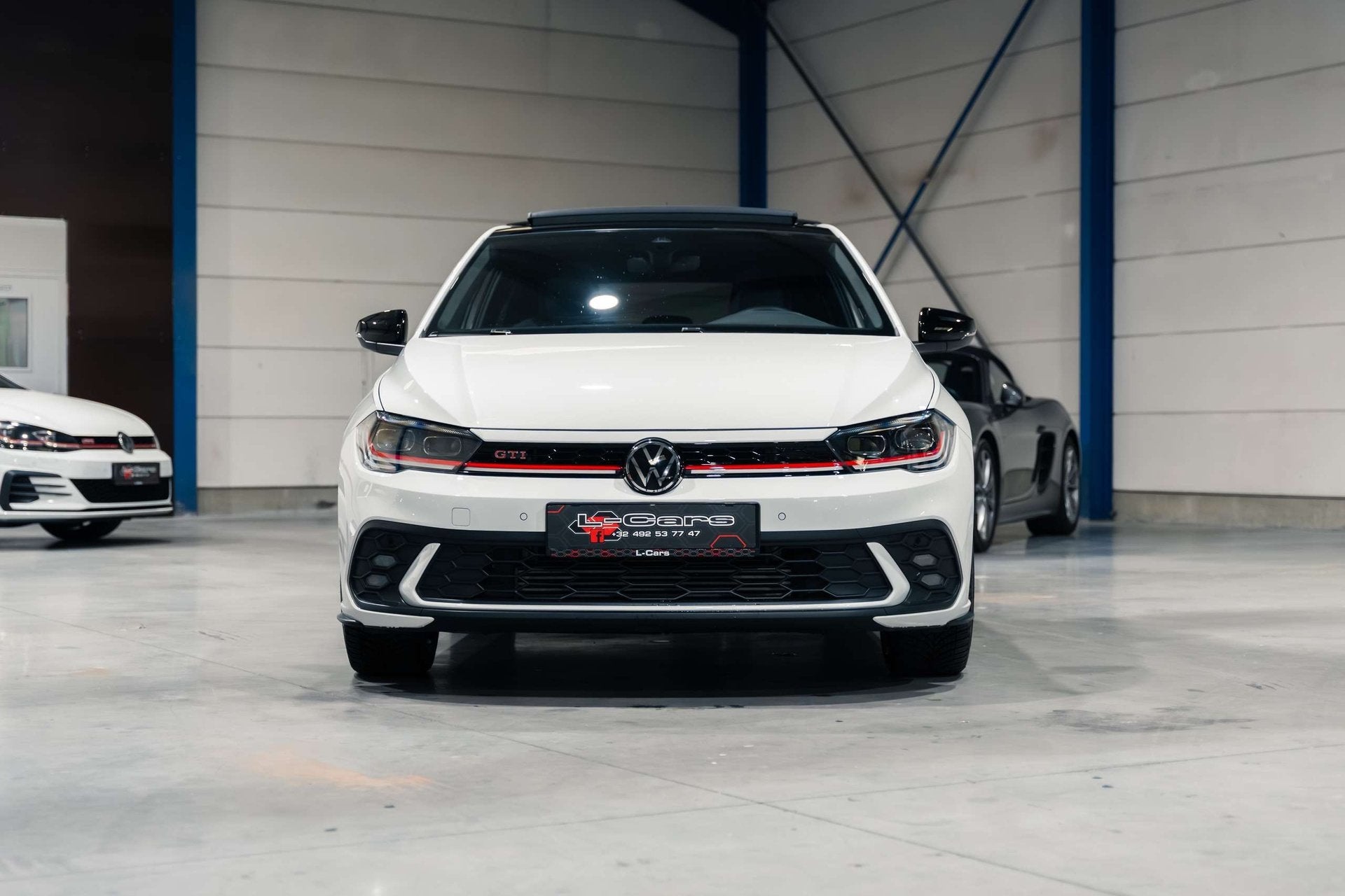 Volkswagen Polo GTI 2.0 TSI DSG IQLED Beats audi Pano dak, Auto's, Automaat, Dealer onderhouden, Stof, 4 cilinders