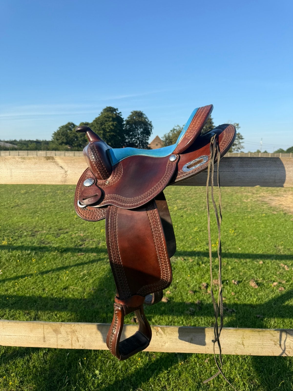 Pools Westernzadel, Animaux & Accessoires, Chevaux & Poneys | Selles, Enlèvement, Comme neuf