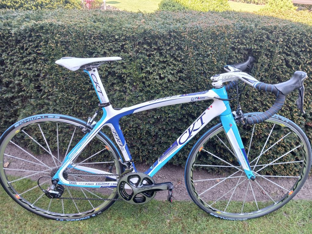 CKT Carbon Racefiets – Topstaat, Fietsen en Brommers, Fietsen | Heren | Sportfietsen en Toerfietsen, Zo goed als nieuw, Ophalen