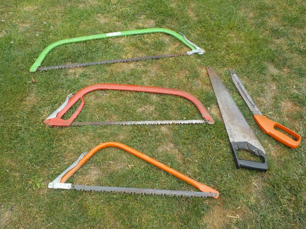 Lot handzagen, Tuin en Terras, Handzagen, Ophalen