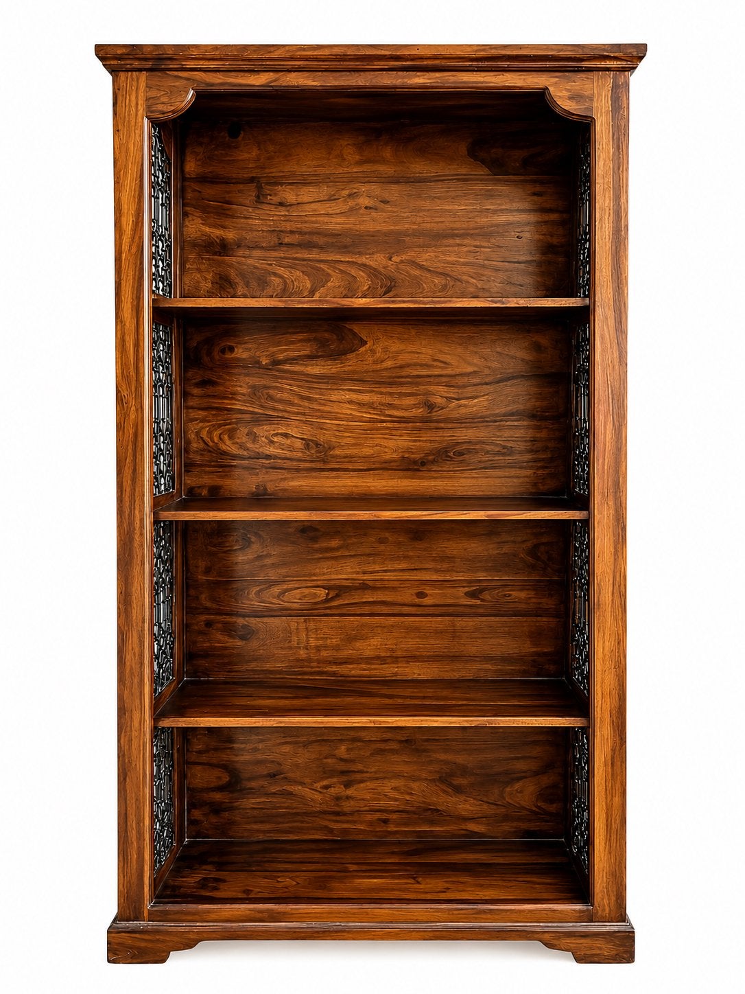 Klassieke, houten boekenkast, Huis en Inrichting, Kasten | Boekenkasten, Ophalen, Met plank(en), Minder dan 50 cm, Klassiek