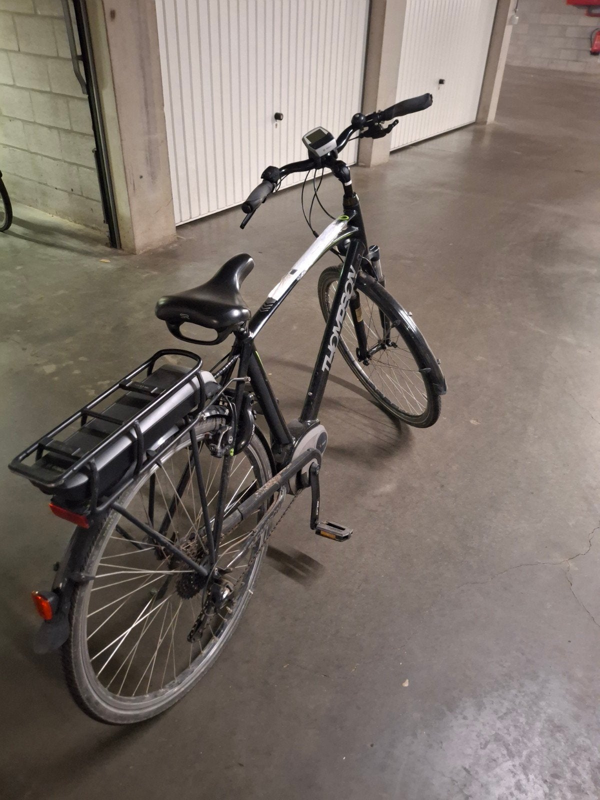 electrische herenfiets Thompson, Enlèvement