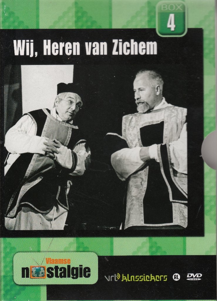 10 aflevringen van "Wij Heren van Zichem" in 3 DVD-box, Tous les âges, Envoi, Comédie, Coffret