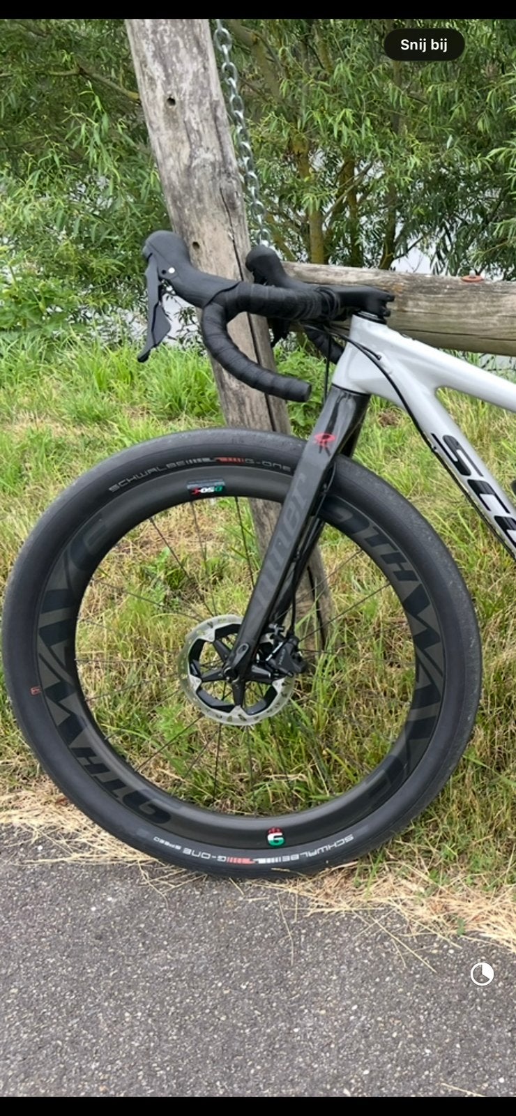 9th wave  d50-c    Carbonwielen disc 50 hoog, Fietsen en Brommers, Gebruikt, Racefiets, Carbon, Ophalen