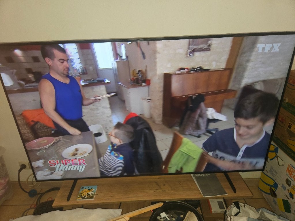 Television, TV, Hi-fi & Vidéo, QLED, 120 Hz, Comme neuf, Enlèvement