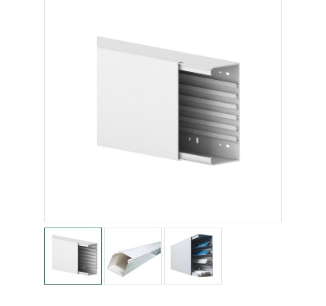 Kabelgoot 1700 x 230 x100  , nieuw is 60€ per lopende meter, Ophalen
