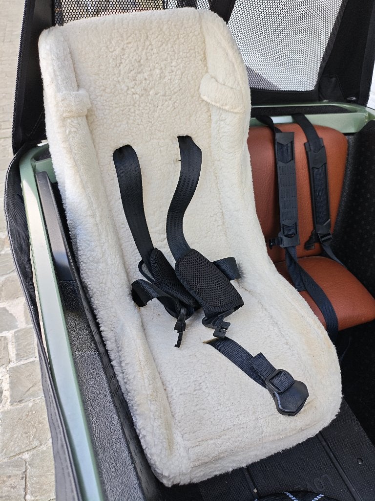 peuterstoel + bevestigingsset bakfiets te koop, Vélos & Vélomoteurs, Accessoires vélo | Autres Accessoires de vélo, Enlèvement