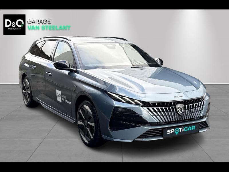 Peugeot 308 SW GT -360°CAMERA-CARPLAY-TREKHAAK, Auto's, Peugeot, Automaat, Zwart, Blauw, Elektrisch