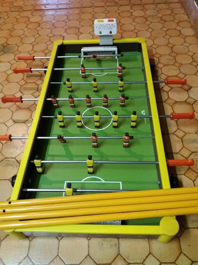 2 Kikkers babyfoot, Ophalen