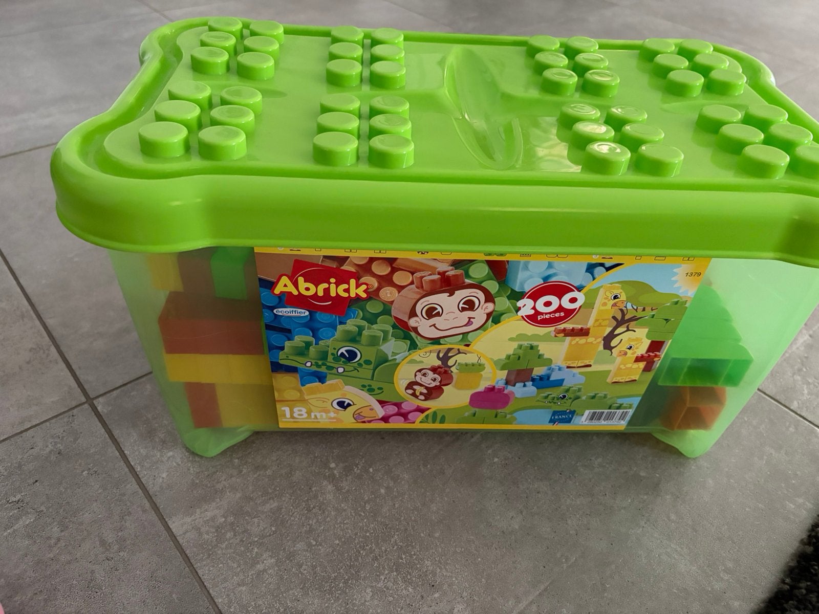 Bouwblokken 200 stuks, Kinderen en Baby's, Ophalen, Zo goed als nieuw