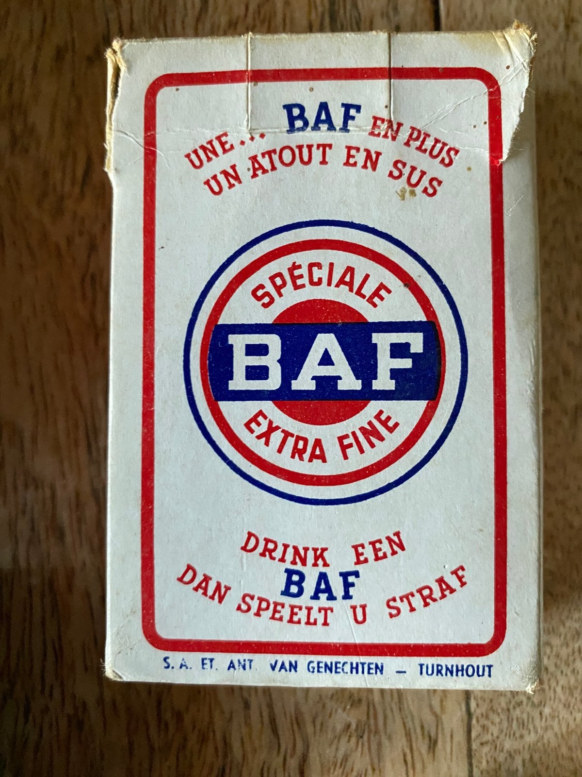Jeu de cartes BAF, Collections, Enlèvement ou Envoi, Utilisé, Autres types, Autres marques