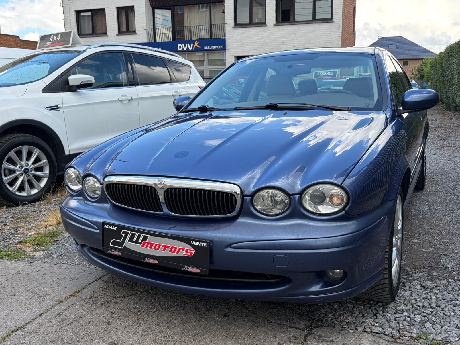 JAGUAR X-TYPE 2.0D 136CV**CUIR/JA/AIRCO/**GARANTIE**, Auto's, Jaguar, Voorwielaandrijving, Lederen bekleding, Beige, 4 cilinders