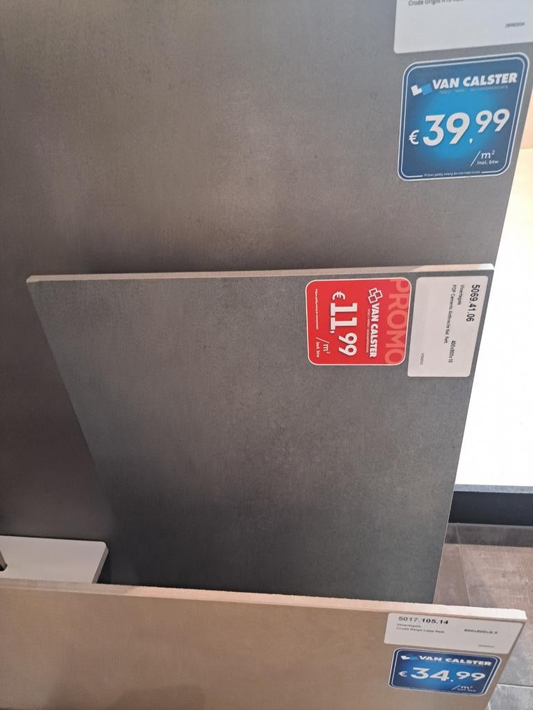 Tegels nieuw nog in verpakking 40x80cm, Tuin en Terras, Tegels en Klinkers, Ophalen