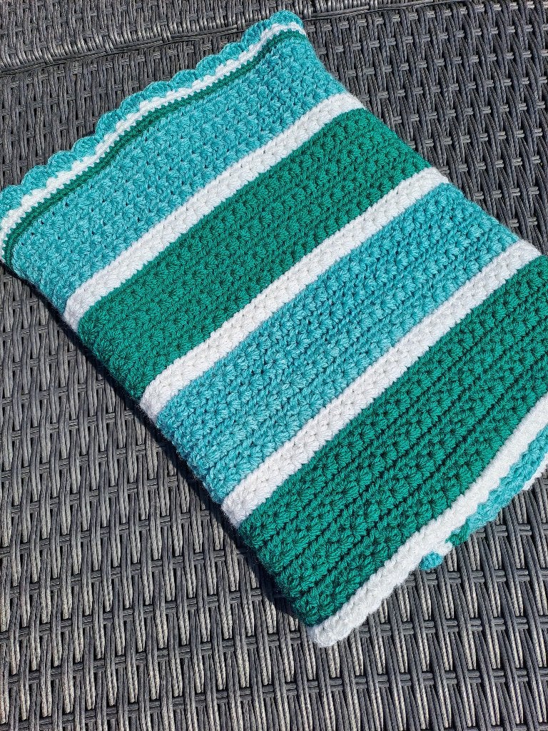 Gehaakt babydeken, Enlèvement, Neuf, Couverture