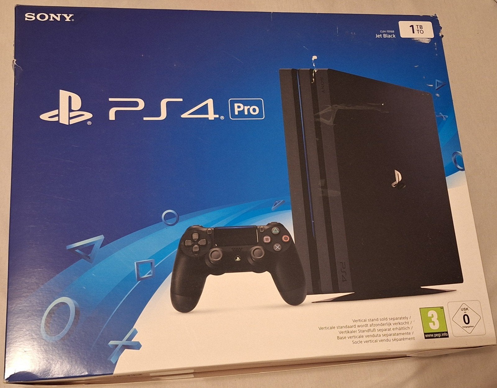 Playstation PS4 Pro Console, Ophalen of Verzenden, Gebruikt, Met 1 controller, Pro
