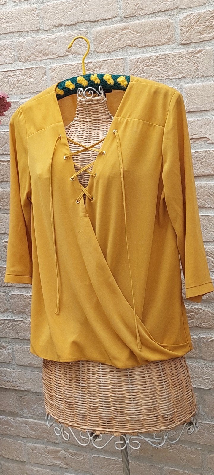 bloesje maat m/l atmosphere, Kleding | Dames, Blouses en Tunieken, Maat 38/40 (M), Atmosphere, Overige kleuren, Ophalen of Verzenden