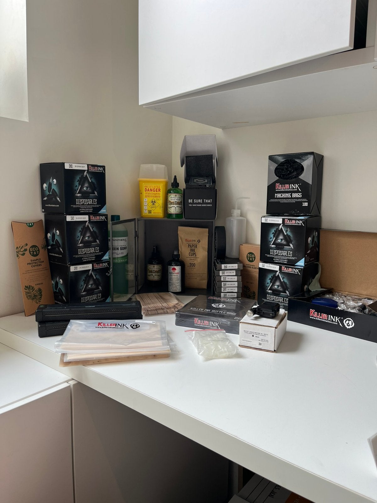 Kit complet de tatouage professionnel, Ophalen of Verzenden, Zo goed als nieuw